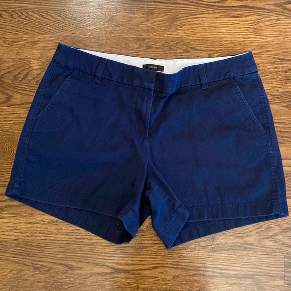 J CREW Pants - J CREW WOMENS Navy SHORTS SIZE 12